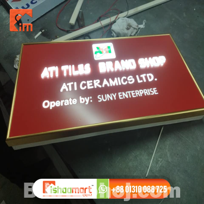 Acrylic LED Sign Board